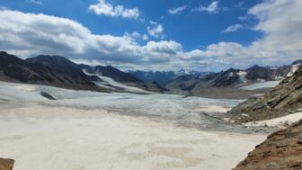 Gletscher rund um das Taschachhaus in den Ötztaler Alpen