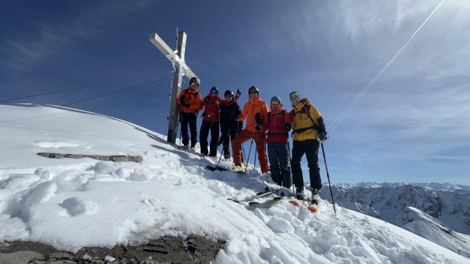 Gipfelerfolg im Lechtal