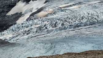 Gletscherbruch der Pasterze nahe der Oberwalder Hütte