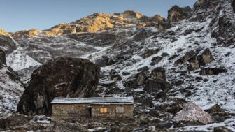 Thuli Kharka ein Gasthaus auf dem Weg  zum Mera Peak