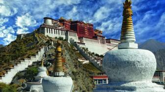 Potala-Palast in Tibets Hauptstadt Lhasa