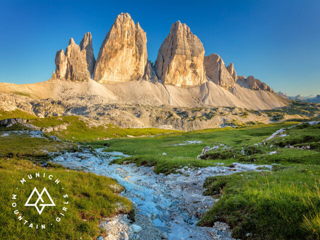 Die Drei Zinnen in den Dolomiten