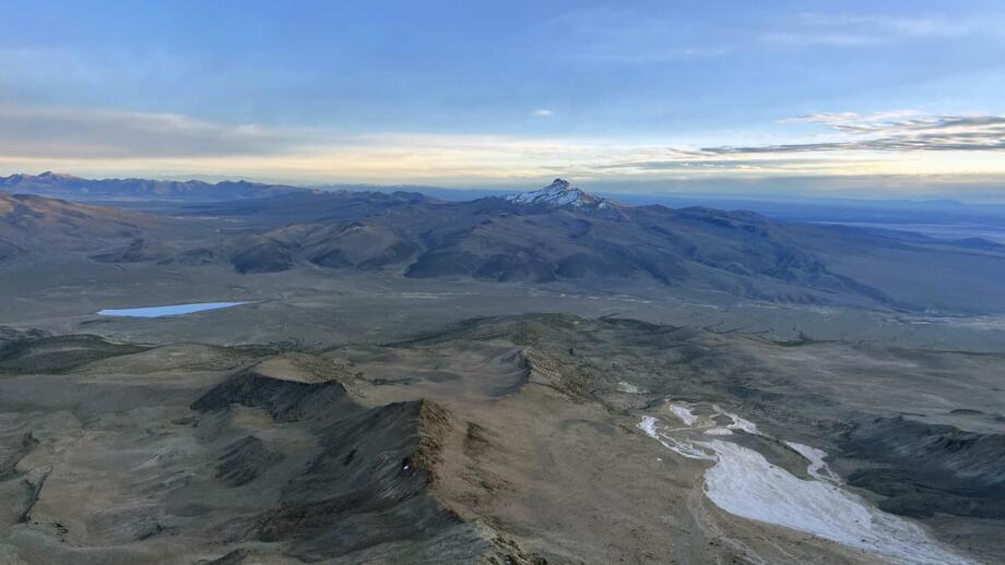 Blick über die schöne Landschaft Boliviens