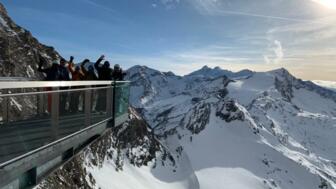 Top 360 Grad Aussichtsplattform am Kitzsteinhorn