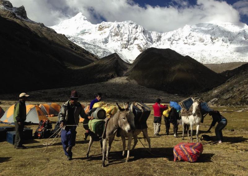 Trainingsexpedition Cordillera Blanca mit Nevado Urus, 5495 m, Nevado