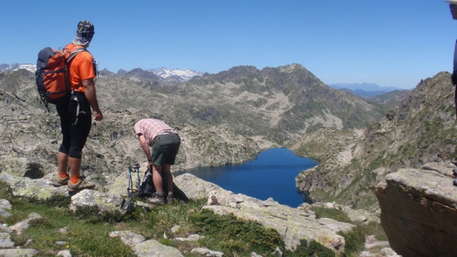 Pyrenäen Wandern Aussicht