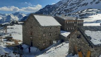 Essener Rostocker Hütte in der Venedigergruppe