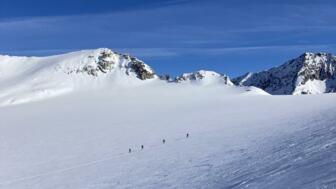 Aussicht auf die umliegenden Berge!