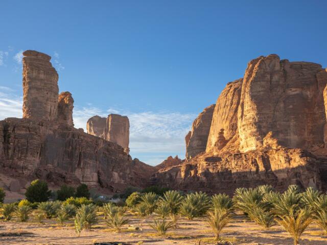 Saudi-Arabien Natur Aussicht Wanderung