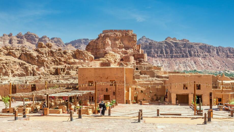 Altstadt von Al Ula in Saudi Arabien