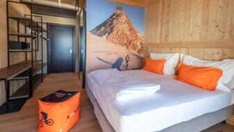 Montivas Lodge Doppelzimmer Bett