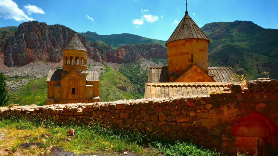 Kloster Noravank in der Amaghu-Schlucht in Armenien
