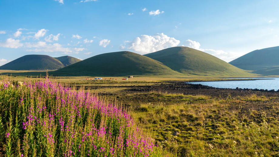 In den Geghama-Bergen in Armenien