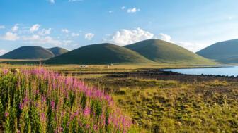 In den Geghama-Bergen in Armenien