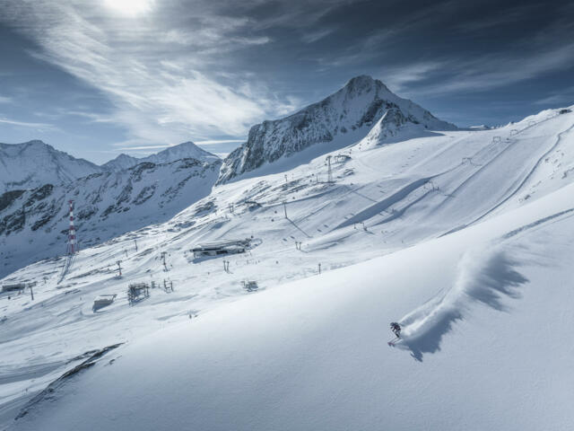 Freeriden auf dem Kitzsteinhorn