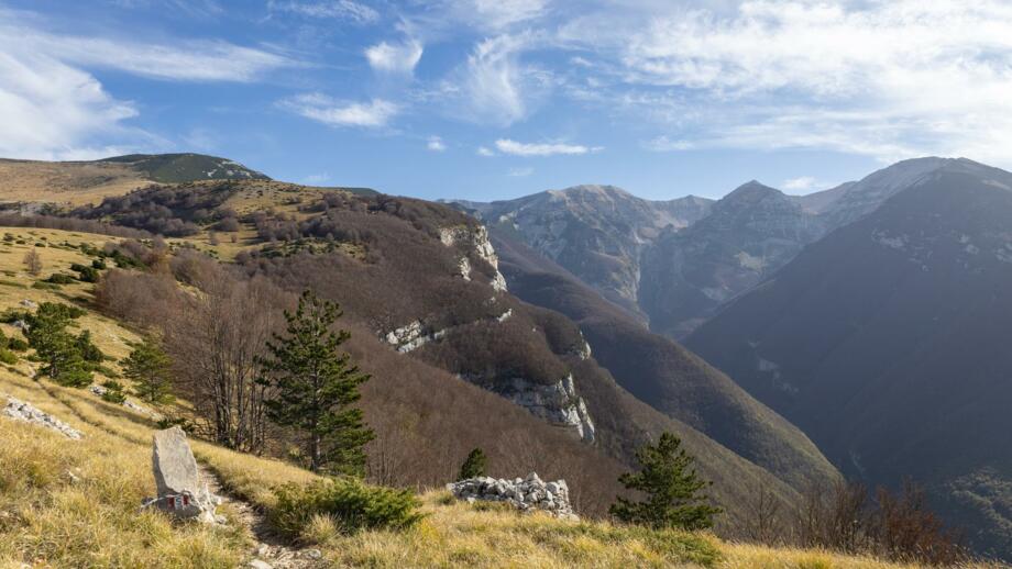 schöner Canyon im Orfento-Tal im Majella Nationalpark
