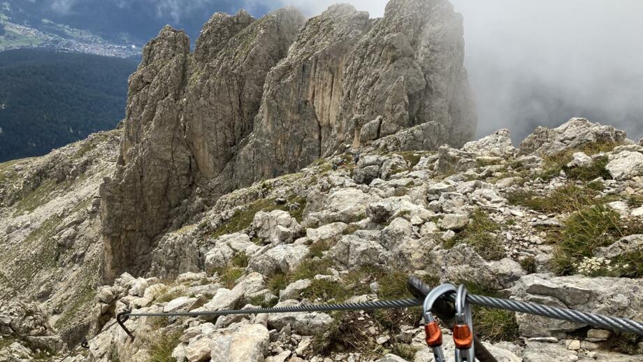 Klettersteig an der Rotwand