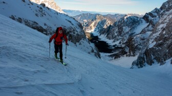 Skitouren nahe Kranjska Gora