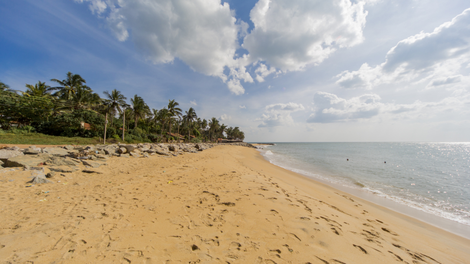 Der Strand in Negombo.