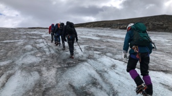 Ausbildungstage auf der Pasterze nahe der Oberwalder Hütte in der Glocknergruppe