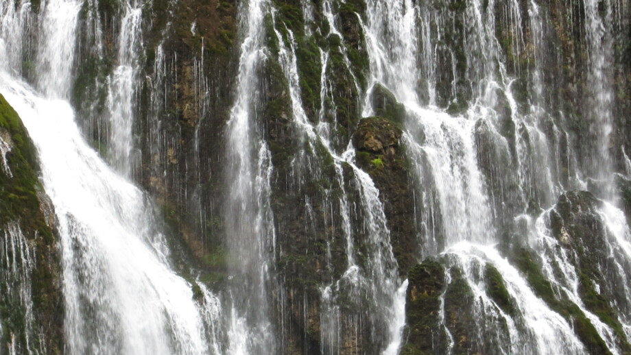 Die Kapuzbaşı-Wasserfällen