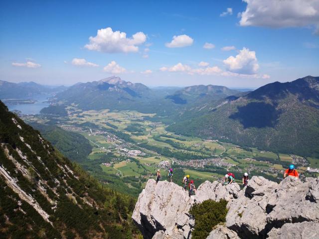 Ausblick über den Wolfgangsee