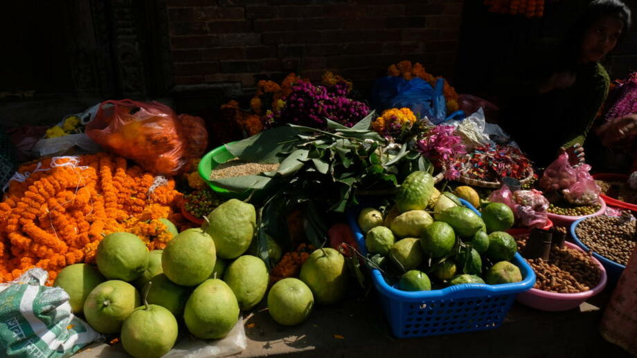 Marktplatz in Nepal