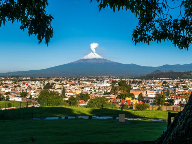 Mexiko Vulkan Popocatapetl