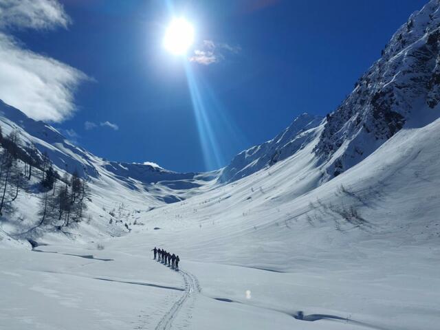 Auf Schneeschuhtour im Passeiertal