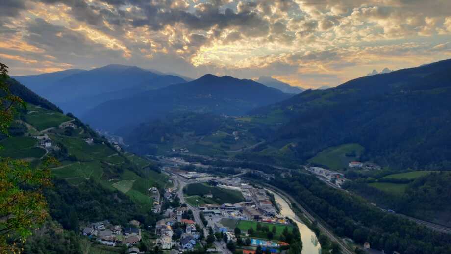 Weinberge, Berge in Südtirol