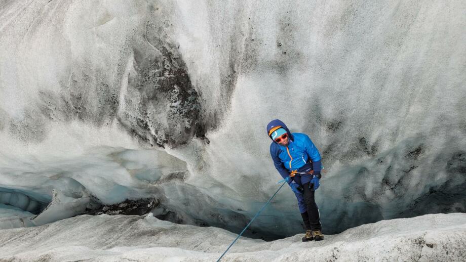 Gletscher beim Kurs