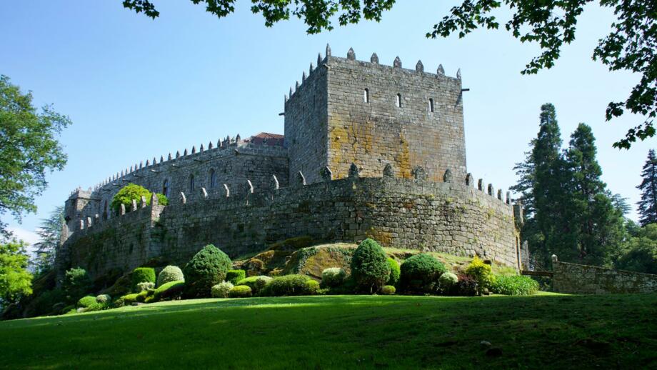 Burg Soutomaior bei Pontevedra in Portugal