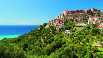 Pisciotta ein kleines Dorf im Cilento National Park