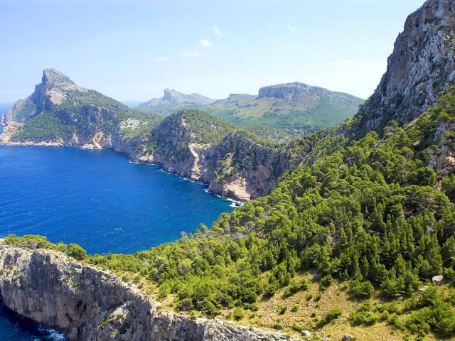 Blick auf die Küste bei Kap Formentor