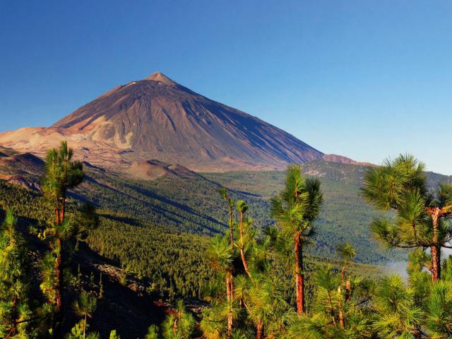 Ausblick auf Teneriffa auf den Pico del Teide