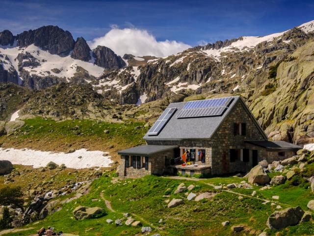 Refugio Ventos auf der Pyrenaen Durchquerung