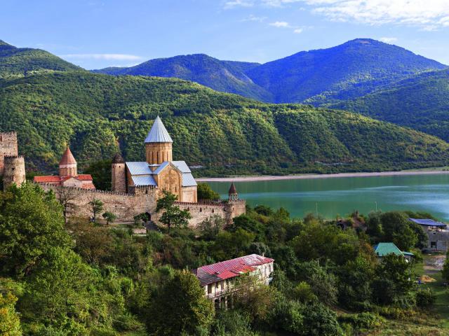 Ananuri Festung in Georgien