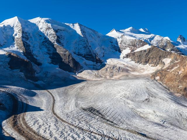 Bernina Gruppe in der Schweiz