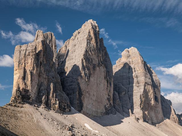 Die Drei Zinnen in den Dolomiten