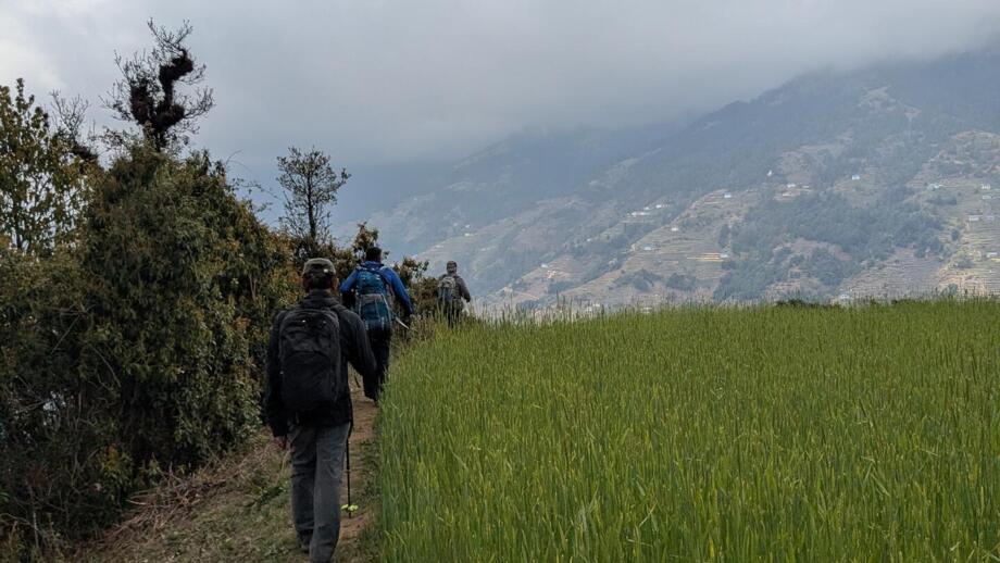 Weg in Nepal