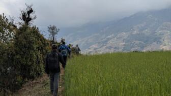 Weg in Nepal