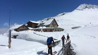 Skitouren auf der Franz Senn Hütte