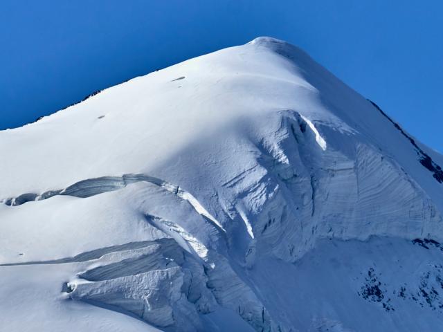 Piz Palü im schweizer Winter