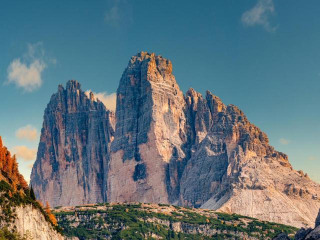 Die Drei Zinnen in den Dolomiten