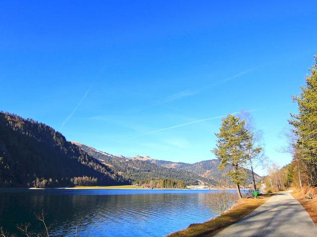 Fahrradweg am Achensee
