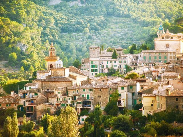 Valldemossa in der Serra de Tramuntana