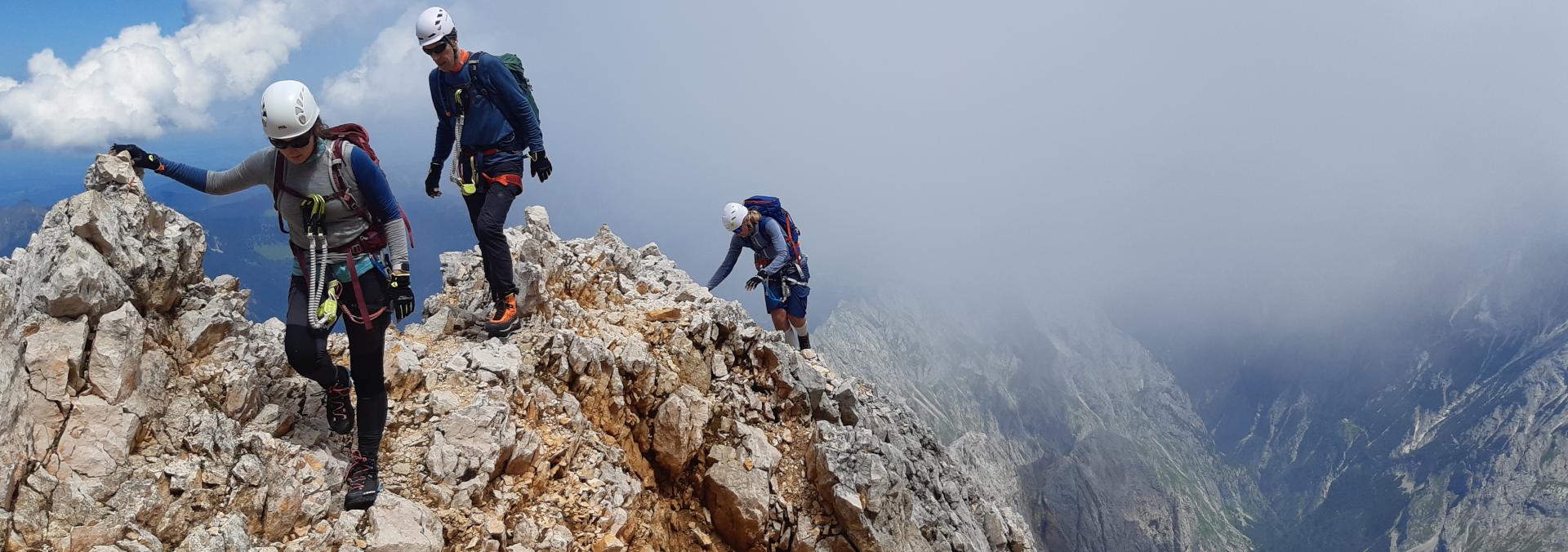Die Zugspitze, 2962 m an nur einem Tag