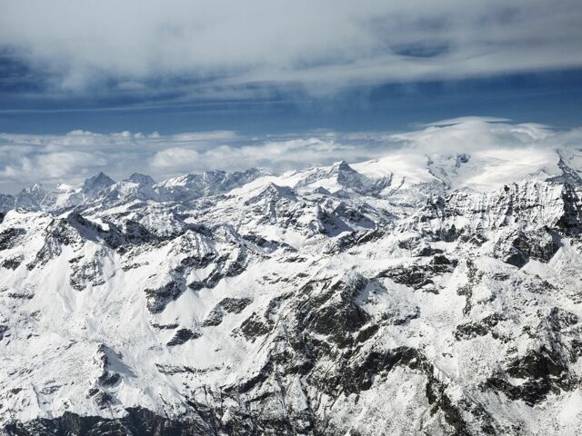 Blick über die Hohen Tauern