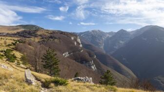 schöner Canyon im Orfento-Tal im Majella Nationalpark