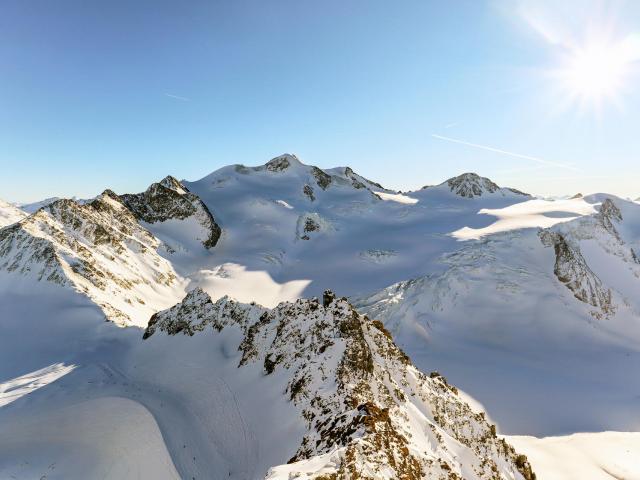 Blick auf die Wildspitze